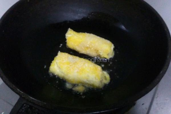 鲜虾芝士吐司卷的做法图解6