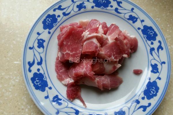 肉片莴笋的做法图解3