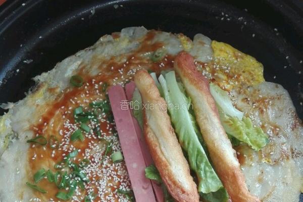 煎饼果子的做法图解13