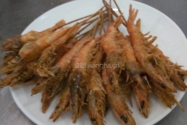 七味虾串的做法图解5
