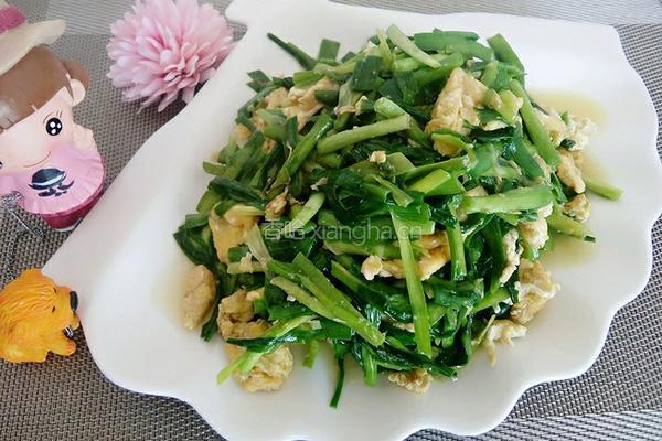 韭菜炒鸡蛋的做法图解10