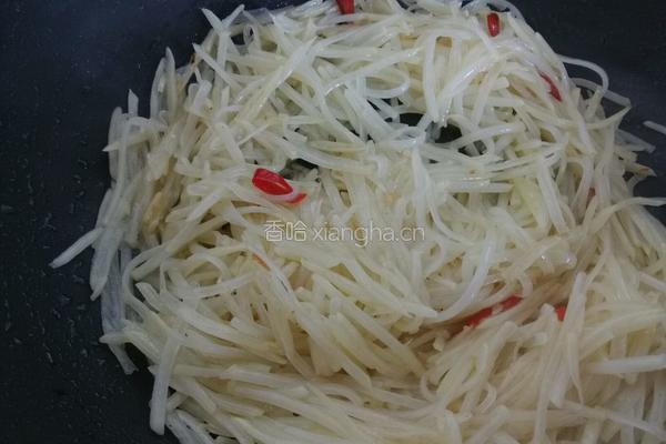 酸辣土豆丝的做法图解8
