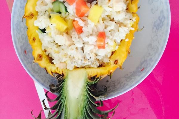 菠萝炒饭的做法图解12
