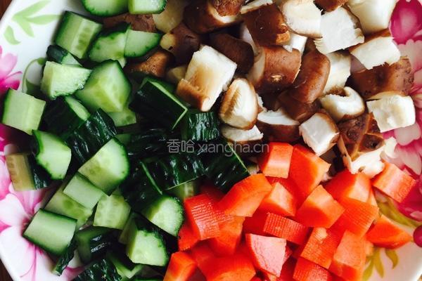 菠萝炒饭的做法图解4