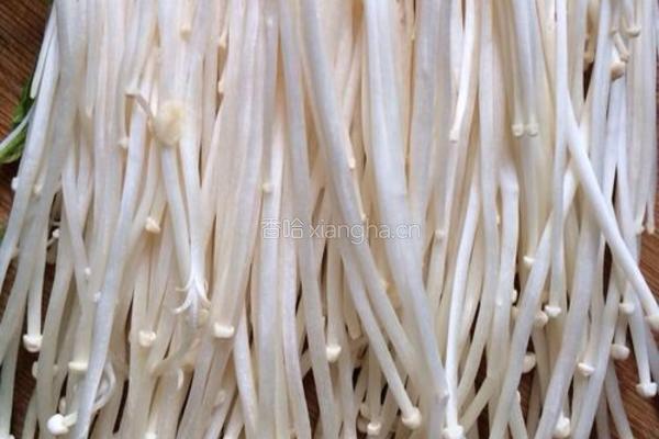 金针菇粉丝拌菠菜的做法图解4