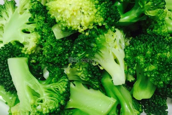 清炒西兰花的做法图解4