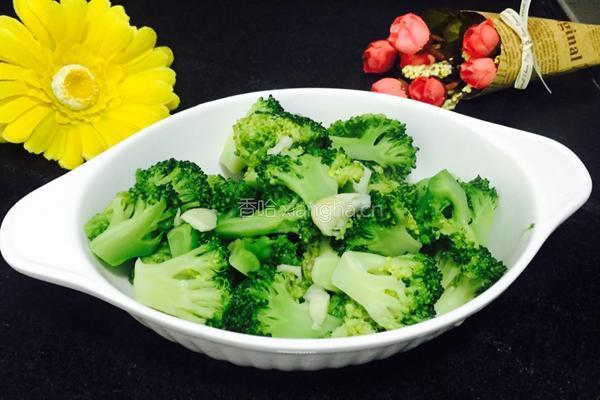 清炒西兰花的做法图解9