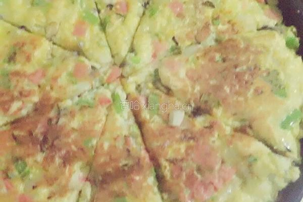 鸡蛋馒头饼的做法图解8