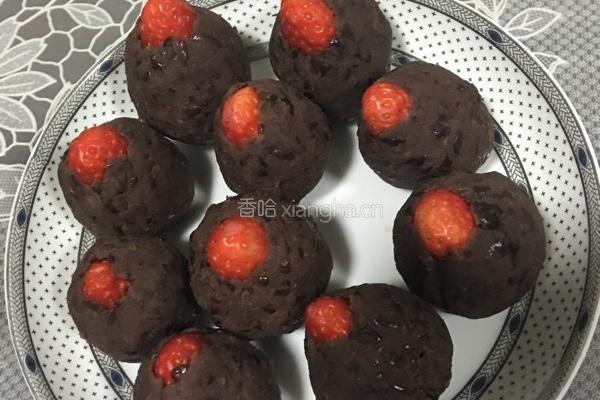 草莓大福的做法图解4