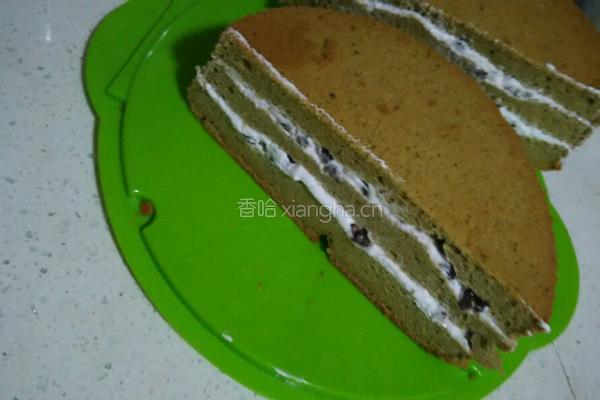抹茶戚风蛋糕