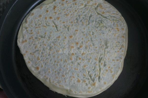 野蒜鸡蛋菜饼的做法图解14