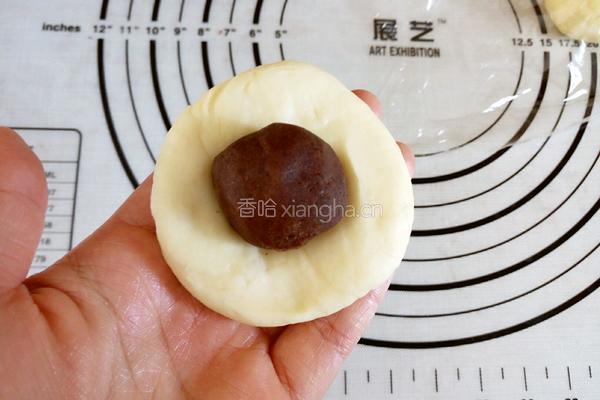 豆沙面包圈的做法图解8