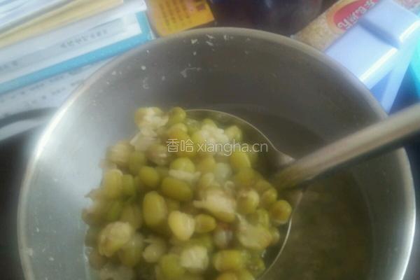 绿豆粥的做法图解5