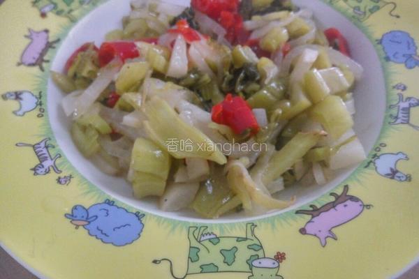 泡菜炒瘦肉的做法图解4