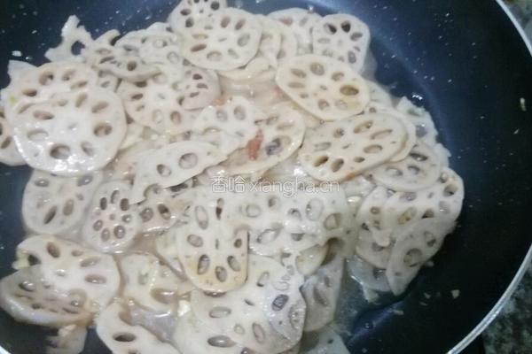 清炒莲藕的做法图解6