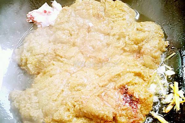 鱼籽炒香菜的做法图解4