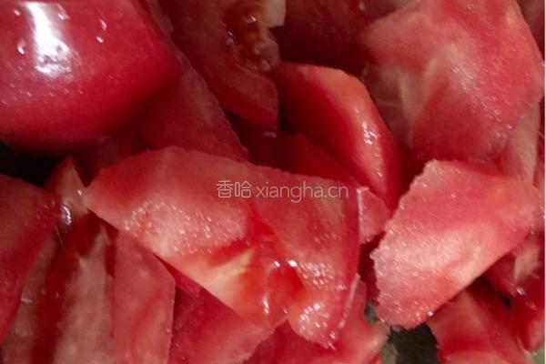 番茄蛋花汤的做法图解2