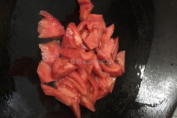番茄蛋花汤的做法图解5