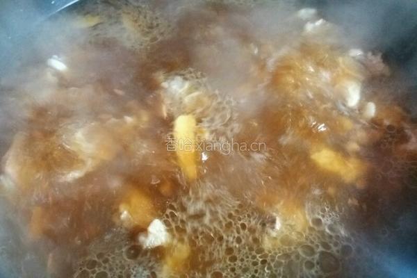 黄豆酱萝卜烧牛肉的做法图解7