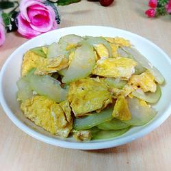 节瓜炒蛋的做法[图]