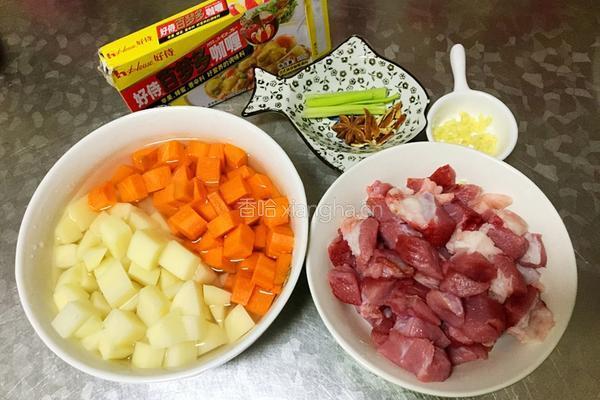 咖喱牛肉饭的做法图解1