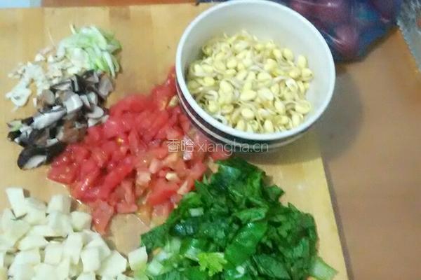 荞面麻食的做法图解2