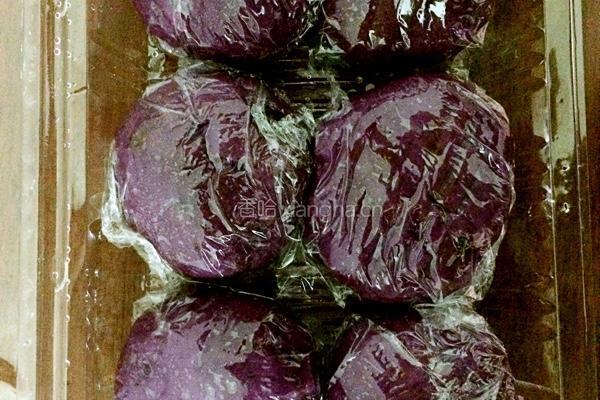紫薯豆沙包的做法图解5