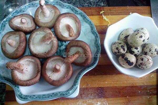 香菇肉沫蛋的做法图解1