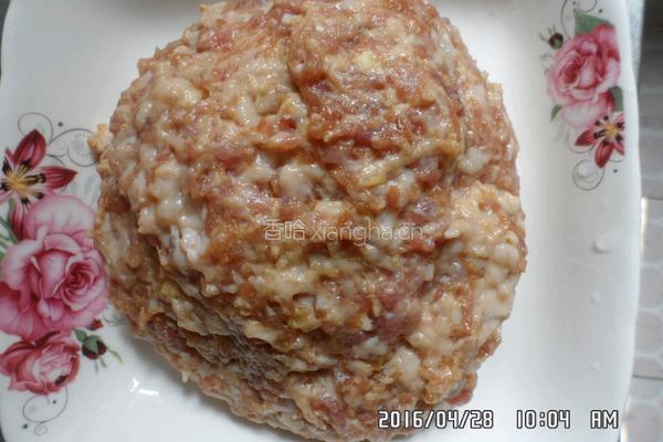 鸡蛋肉卷的做法图解1