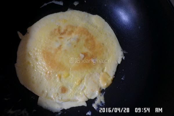 鸡蛋肉卷的做法图解4