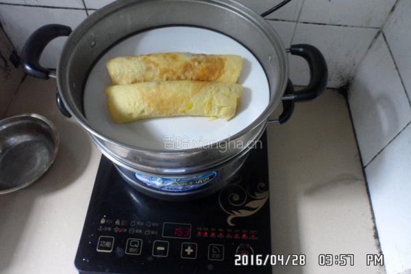 鸡蛋肉卷的做法图解8
