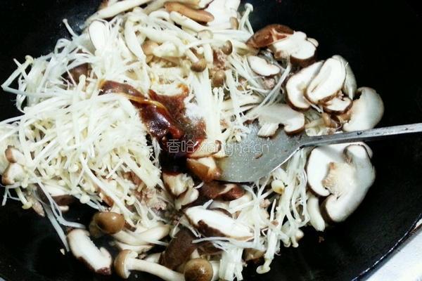 豆腐衣包菌菇的做法图解5