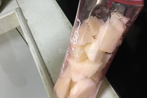 桂花雪梨酱的做法图解2
