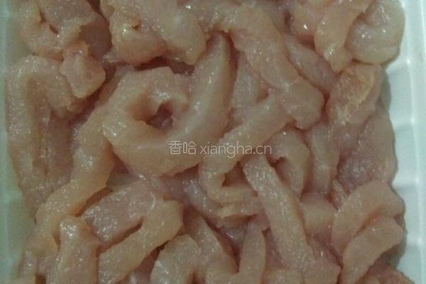 肉丝炒小角瓜的做法图解2