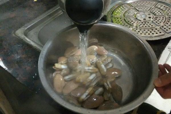 花甲螺海鲜粥的做法图解2