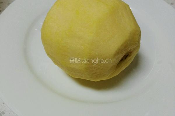 苹果糖水罐头的做法图解1