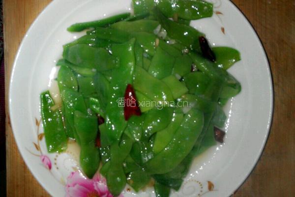 干煸扁豆的做法图解6