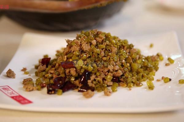 肉沫酸豆角的做法图解8