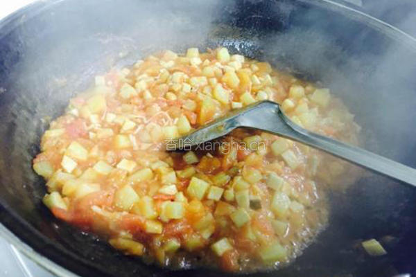 金针菇培根饭配番茄菌菇汤的做法图解6