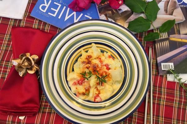 奶汁焗花椰菜(Cauliflower Gratin)的做法图解14