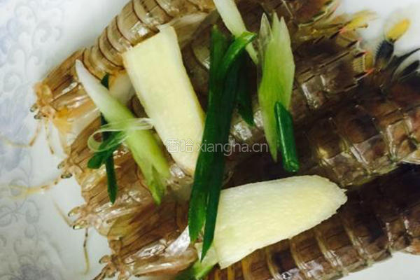 清蒸皮皮虾的做法图解4