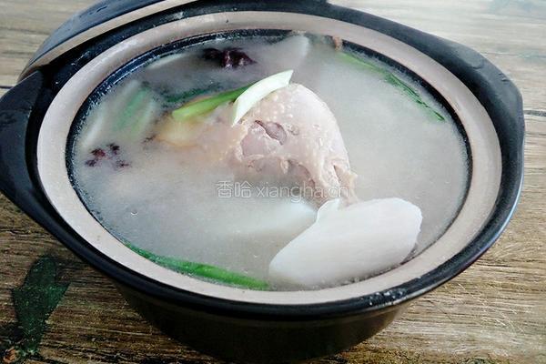 山药鸡腿煲的做法图解13