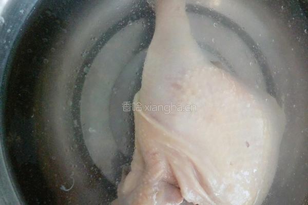山药鸡腿煲的做法图解5
