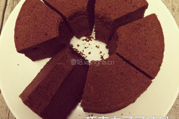 巧克力可可戚风