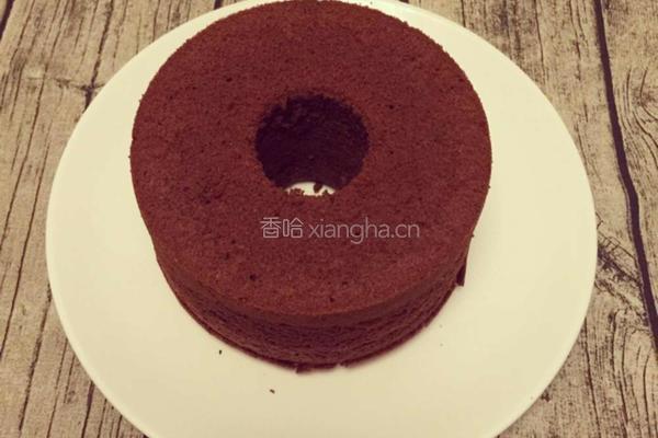 巧克力可可戚风的做法图解9
