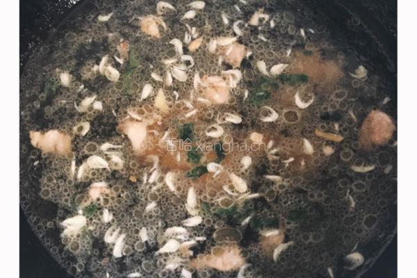 小白菜炖豆腐的做法图解2