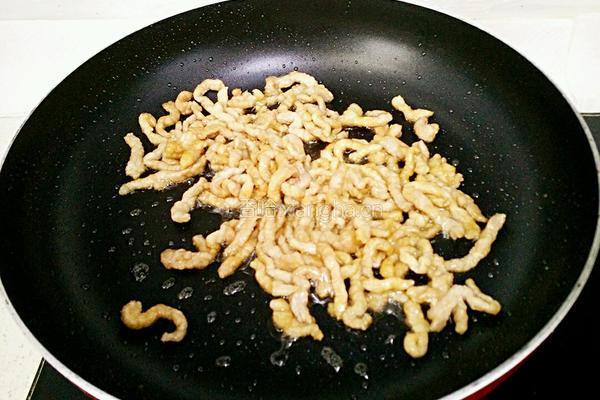 空心菜炒肉的做法图解5