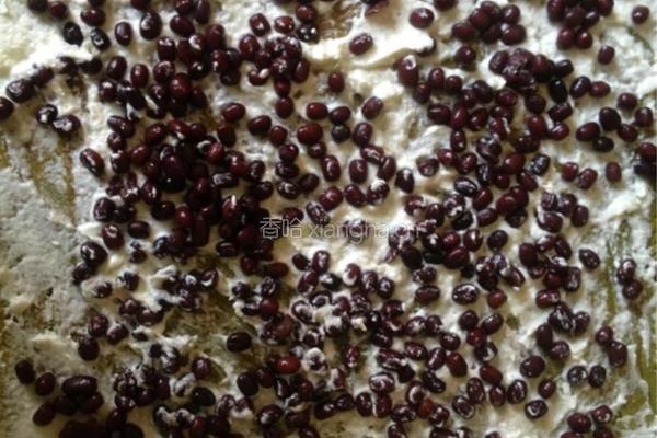 抹茶蜜豆蛋糕卷的做法图解13