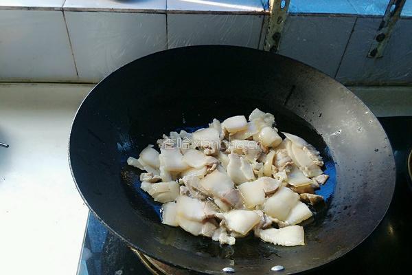 风味豆豉回锅肉的做法图解7