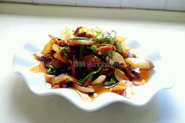 风味豆豉回锅肉的做法图解14
